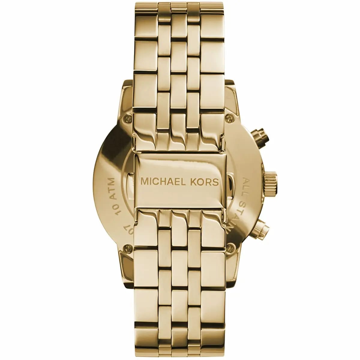 Michael Kors MK5676 Women’s Gold-Tone Crystal Ritz Chronograph Watch - Luxury Hub Store