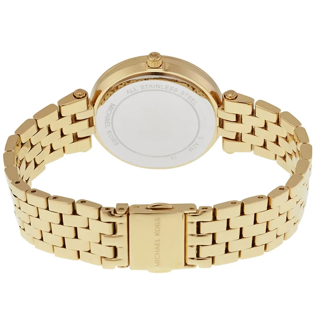 Michael Kors MK3445 Darci Mini Women’s Gold Crystal Dial Watch - Luxury Hub Store