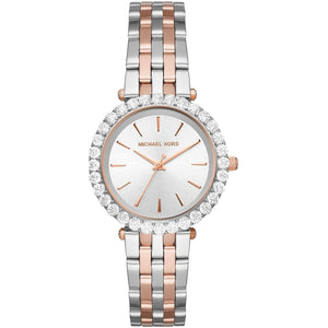 Michael Kors MK4515 Darci Women’s Two-Tone Crystal Dial Watch - Luxury Hub Store