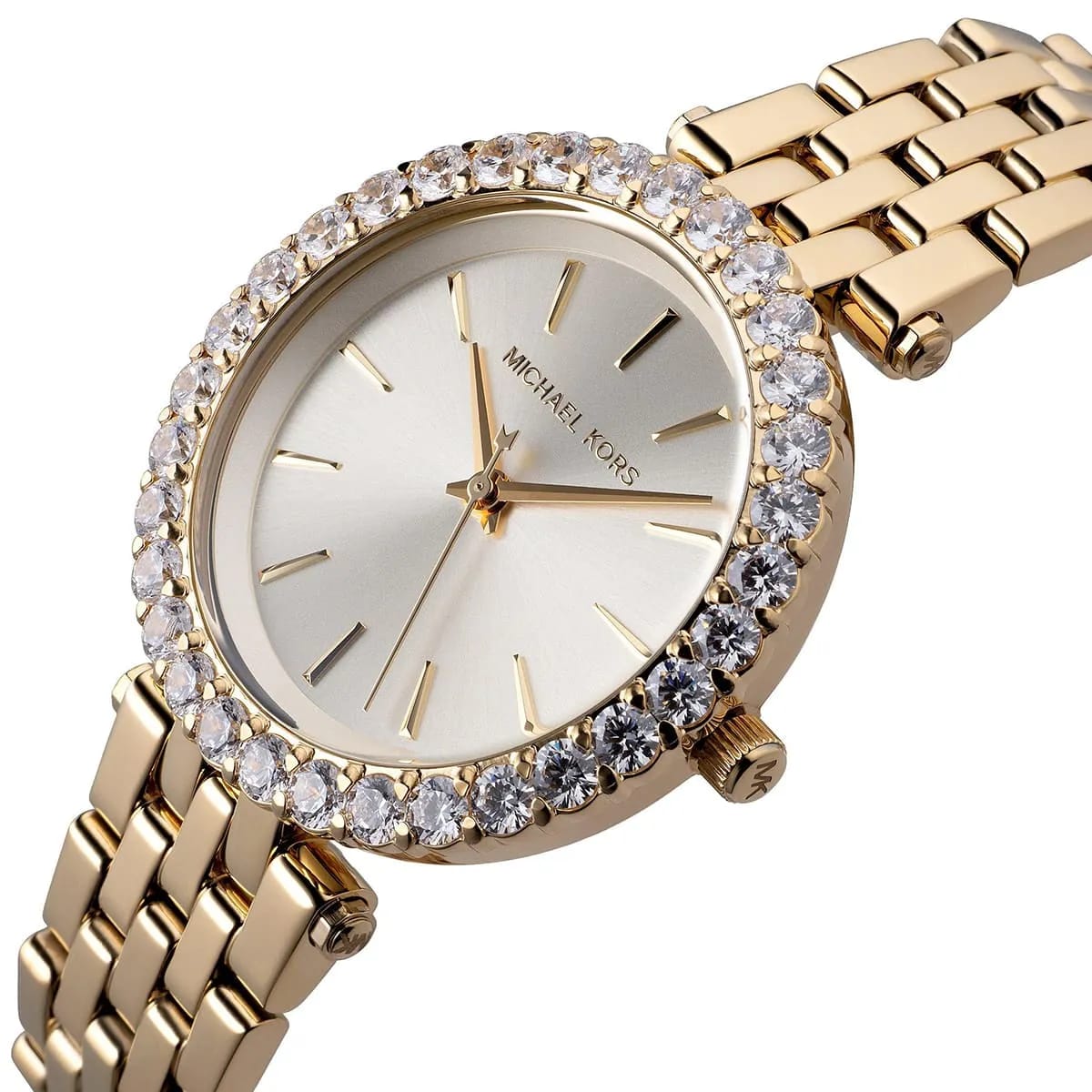 Michael Kors MK4513 Darci Women’s Gold Crystal Dial Watch - Luxury Hub Store