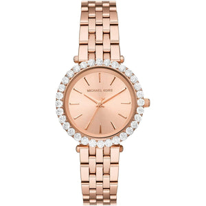 Michael Kors MK4514 Darci Women’s Rose Gold Crystal Dial Watch - Luxury Hub Store