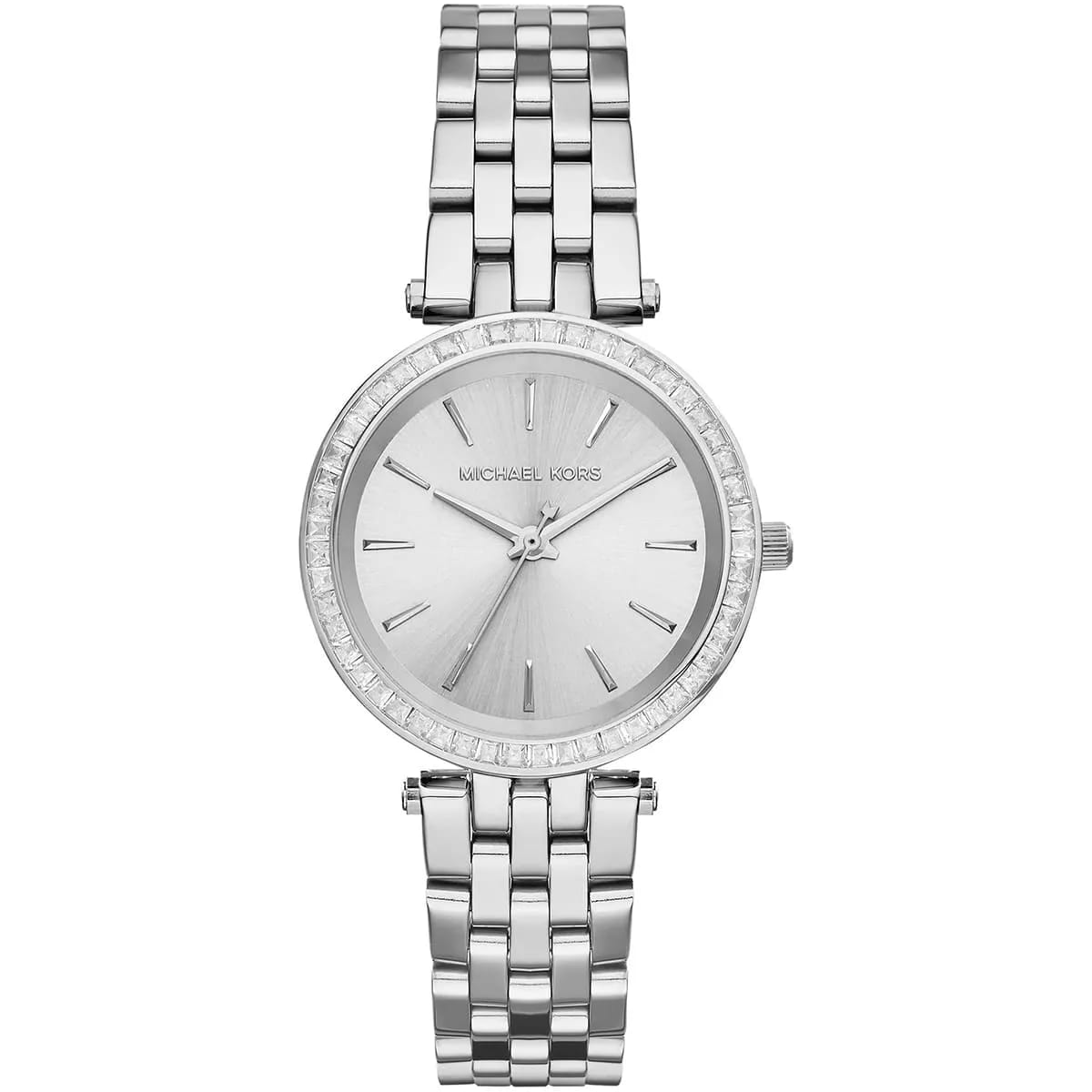Michael Kors MK3364 Darci Mini Women’s Silver Crystal Dial Watch - Luxury Hub Store