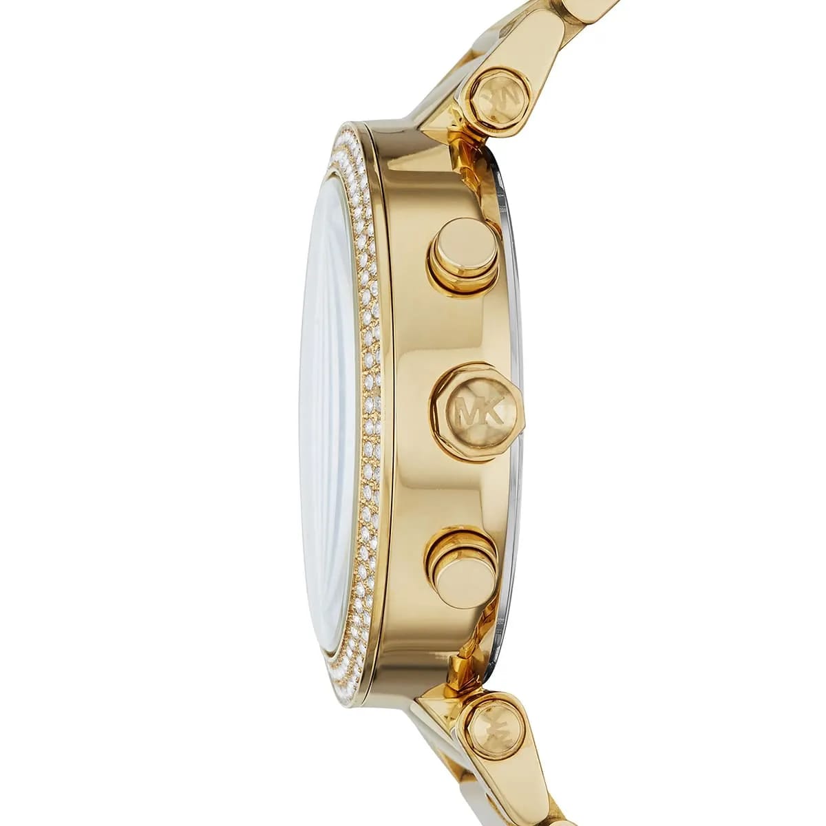 Michael Kors MK6263 Parker Women’s Green Dial Gold Chronograph Watch - Luxury Hub Store
