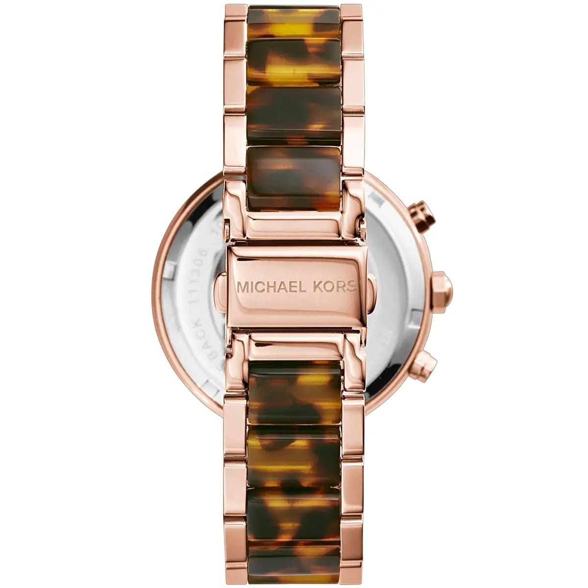 Michael Kors MK5538 Parker Women’s Rose Gold Dial Rose Gold Stainless Steel Chronograph Watch - Luxury Hub Store