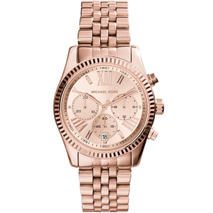 Michael Kors MK5569 Lexington Women’s Rose Gold Chronograph Watch - Luxury Hub Store