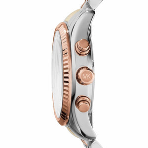 Michael Kors MK5735 Lexington Women’s Tri-Tone Chronograph Watch - Luxury Hub Store