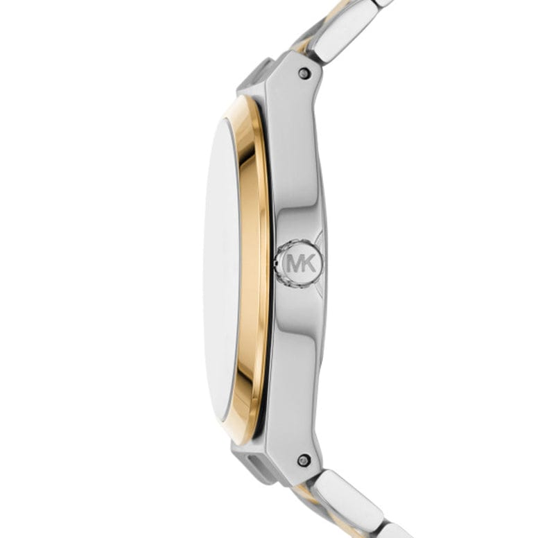 Michael Kors MK7464 Women’s White Dial Two-Tone Stainless Steel Lennox Watch - Luxury Hub Store