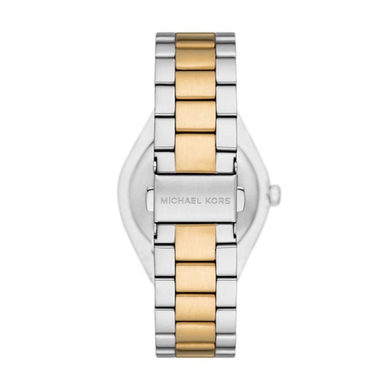 Michael Kors MK7464 Women’s White Dial Two-Tone Stainless Steel Lennox Watch - Luxury Hub Store