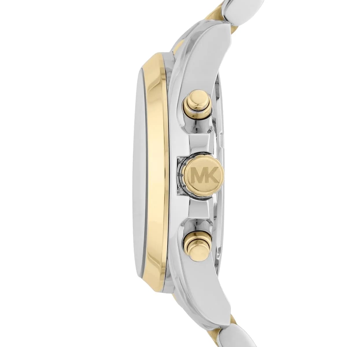 Michael Kors MK5627 Women’s White Dial Two-Tone Stainless Steel Bradshaw Watch - Luxury Hub Store