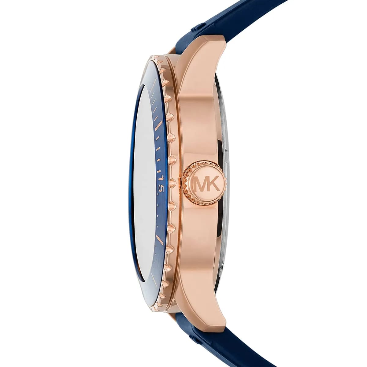 Michael Kors MK7163 Men’s Blue Dial Navy Silicone Strap Chronograph Watch - Luxury Hub Store