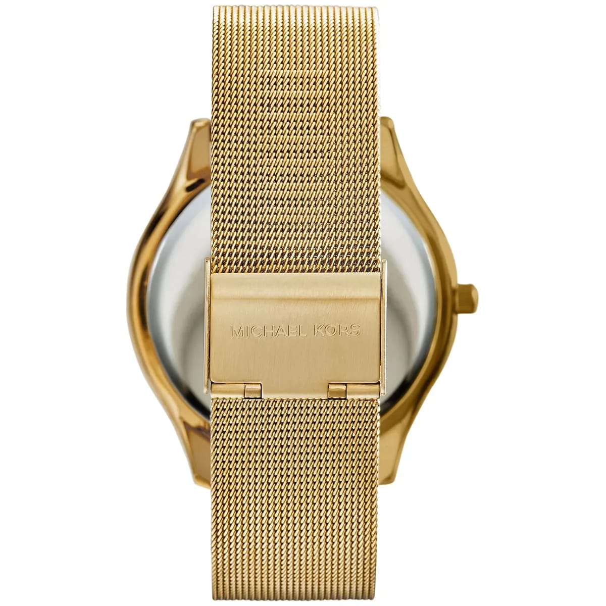 Michael Kors MK3282 Women’s Gold Dial Gold Mesh Stainless Steel Watch - Luxury Hub Store
