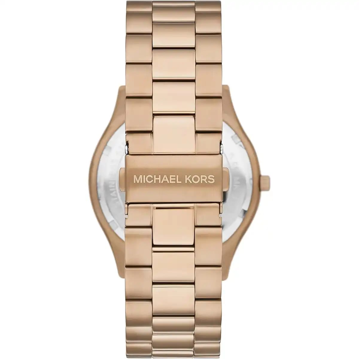 Michael Kors MK9122 Men’s Slim Runway Gold-Tone Stainless Steel Watch - Luxury Hub Store