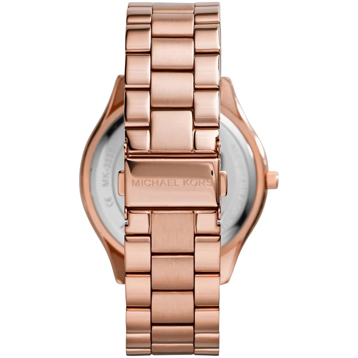 Michael Kors MK3336 Women’s Rose Gold Runway Slim Stainless Steel Watch - Luxury Hub Store