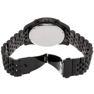 Michael Kors MK8603 Men’s Black Dial Black Stainless Steel Lexington Chronograph Watch - Luxury Hub Store