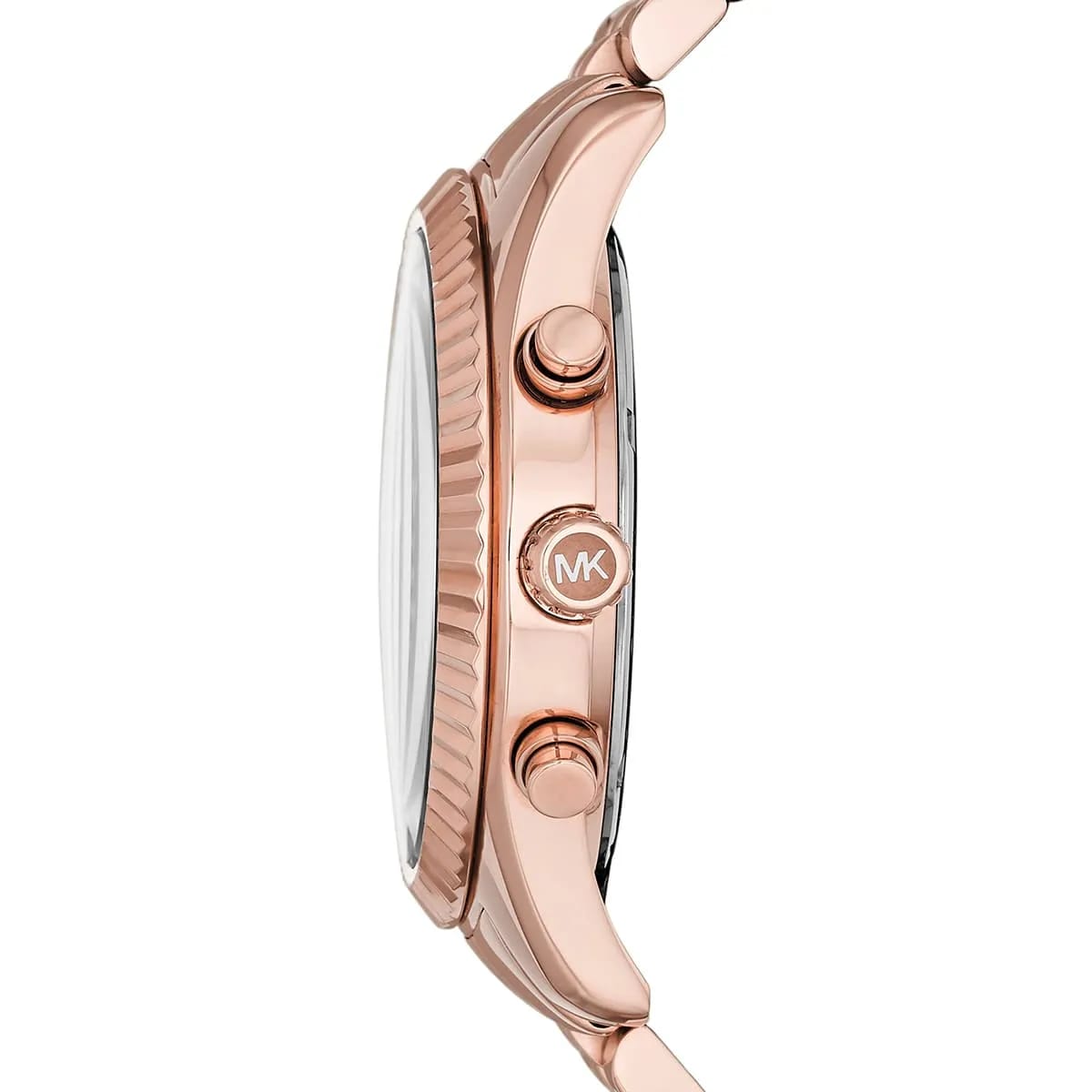 Michael Kors MK8319 Men’s Rose Gold Dial Rose Gold Stainless Steel Lexington Chronograph Watch - Luxury Hub Store