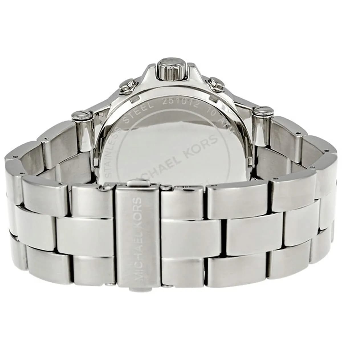 Michael Kors MK8171 Men’s Blue Dial Silver Stainless Steel Dylan Chronograph Watch - Luxury Hub Store