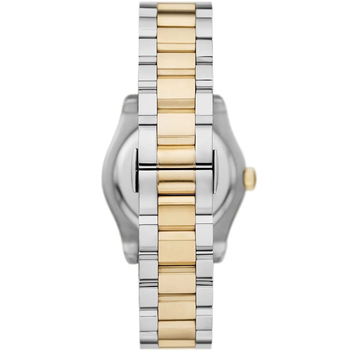 Emporio Armani AR11559 Women’s Mother of Pearl Dial Two-Tone Stainless Steel Federica Watch - Luxury Hub Store