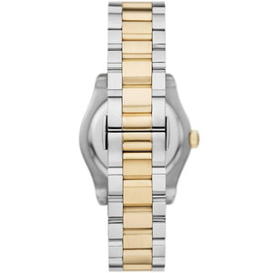 Emporio Armani AR11559 Women’s Mother of Pearl Dial Two-Tone Stainless Steel Federica Watch - Luxury Hub Store