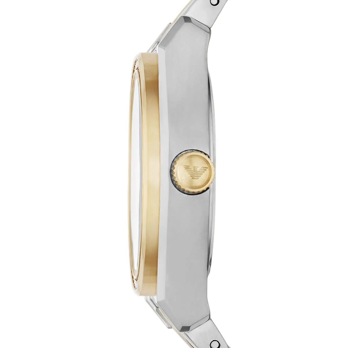Emporio Armani AR11559 Women’s Mother of Pearl Dial Two-Tone Stainless Steel Federica Watch - Luxury Hub Store