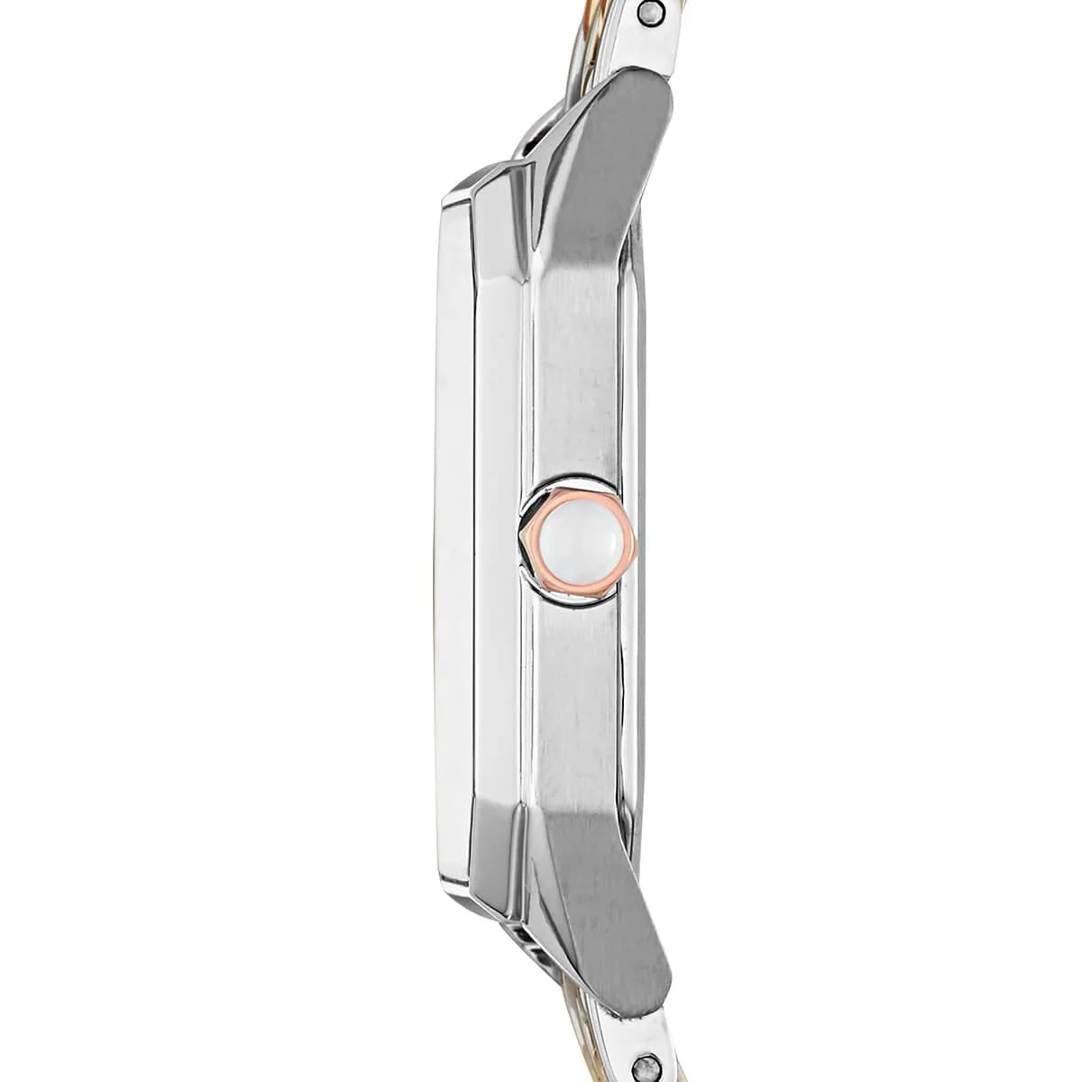Emporio Armani AR11146 Women’s Mother of Pearl Dial Two-Tone Stainless Steel Gioia Watch - Luxury Hub Store
