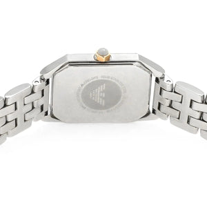 Emporio Armani AR11146 Women’s Mother of Pearl Dial Two-Tone Stainless Steel Gioia Watch - Luxury Hub Store