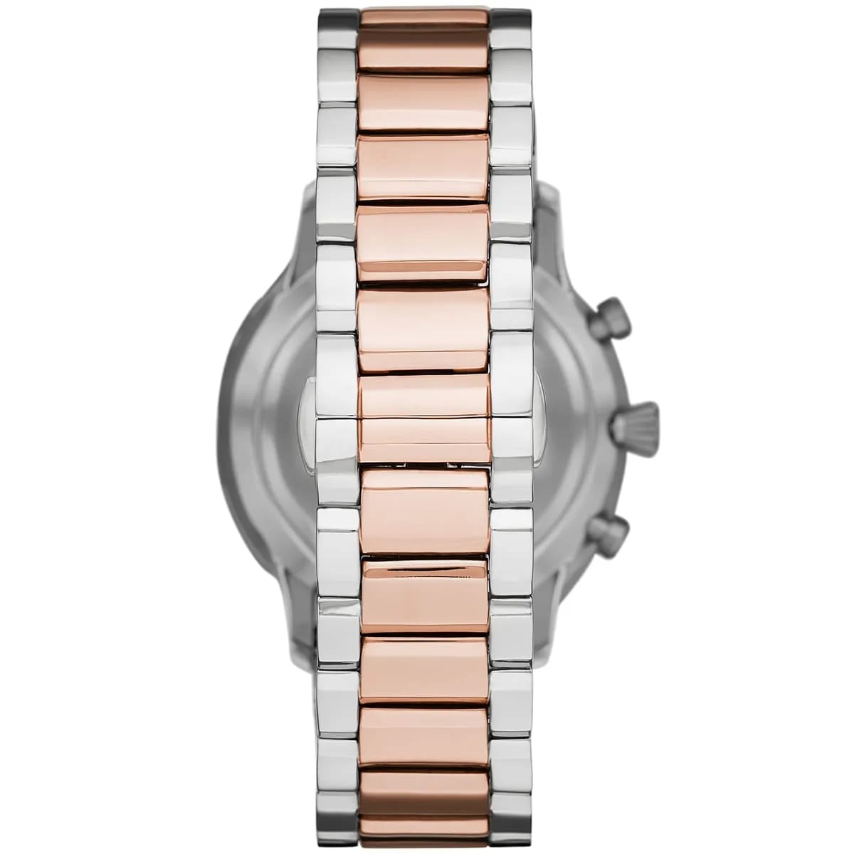Emporio Armani AR11209 Men’s White Dial Two-Tone Stainless Steel Giovanni Watch - Luxury Hub Store