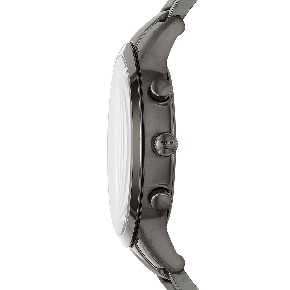 Emporio Armani AR11215 Men’s Blue Dial Gunmetal Stainless Steel Renato Watch - Luxury Hub Store