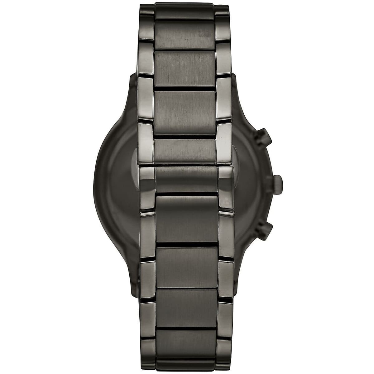 Emporio Armani AR11215 Men’s Blue Dial Gunmetal Stainless Steel Renato Watch - Luxury Hub Store