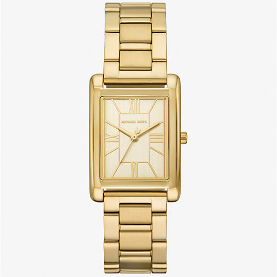 Michael Kors MK4904 Women’s Gold Dial Gold Stainless Steel Watch - Luxury Hub Store