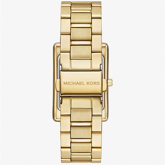 Michael Kors MK4904 Women’s Gold Dial Gold Stainless Steel Watch - Luxury Hub Store