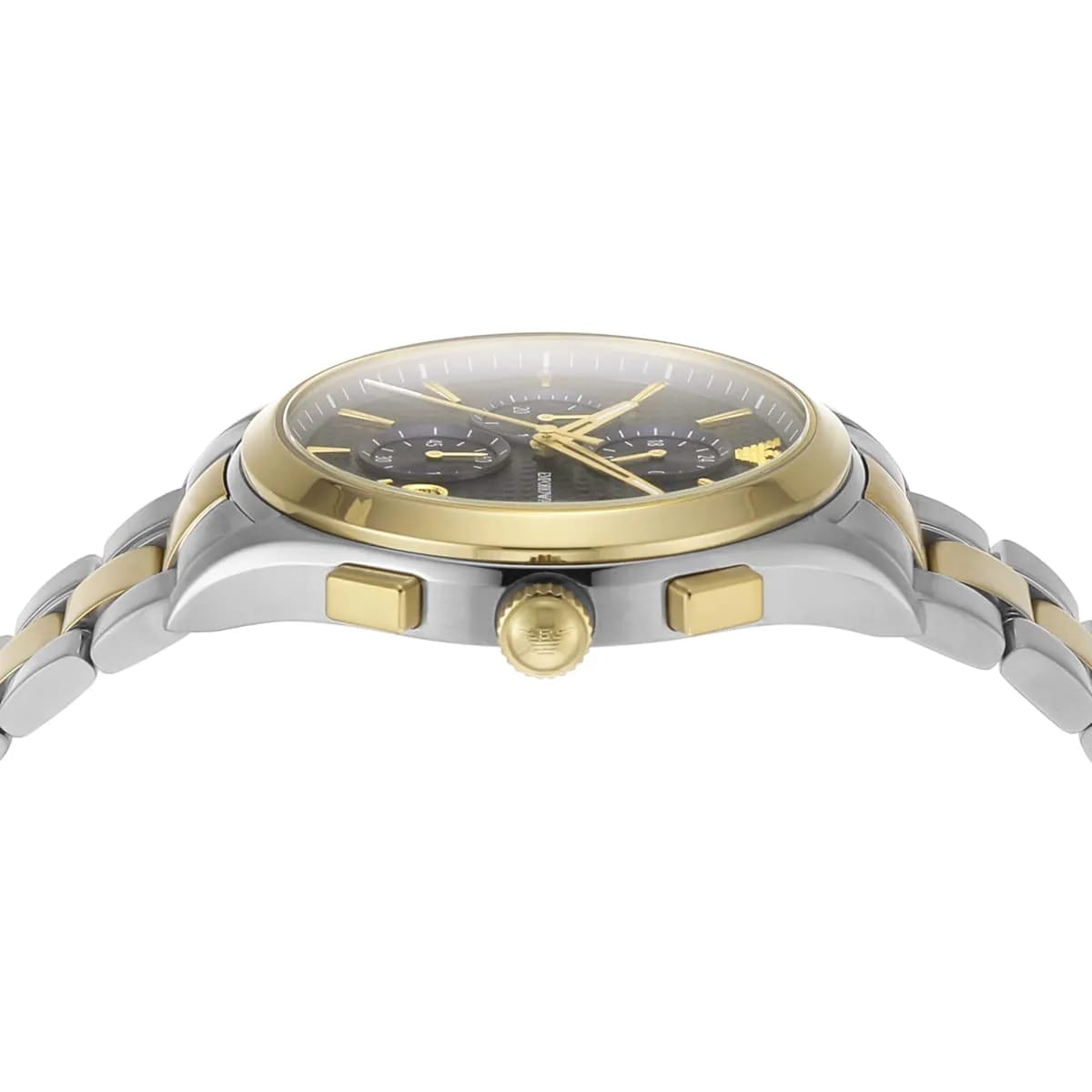 Emporio Armani AR11579 Men’s Blue Dial Two-Tone Stainless Steel Paolo Chronograph Watch - Luxury Hub Store