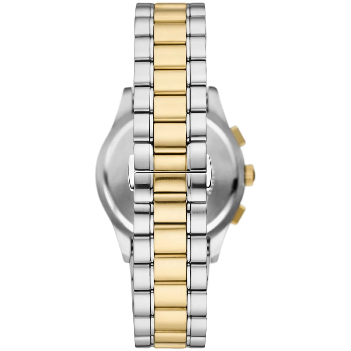 Emporio Armani AR11579 Men’s Blue Dial Two-Tone Stainless Steel Paolo Chronograph Watch - Luxury Hub Store