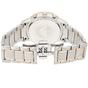 Back case of Emporio Armani AR11076 with engraved logo and serial number