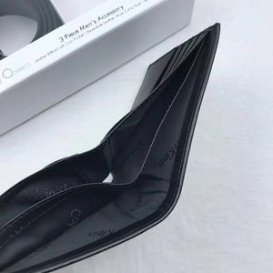 Interior view of Calvin Klein Wallet showing Coin Pocket and Card Slots