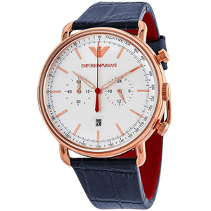 Emporio Armani Aviator AR11123 Men's Chronograph Watch – detail view 2