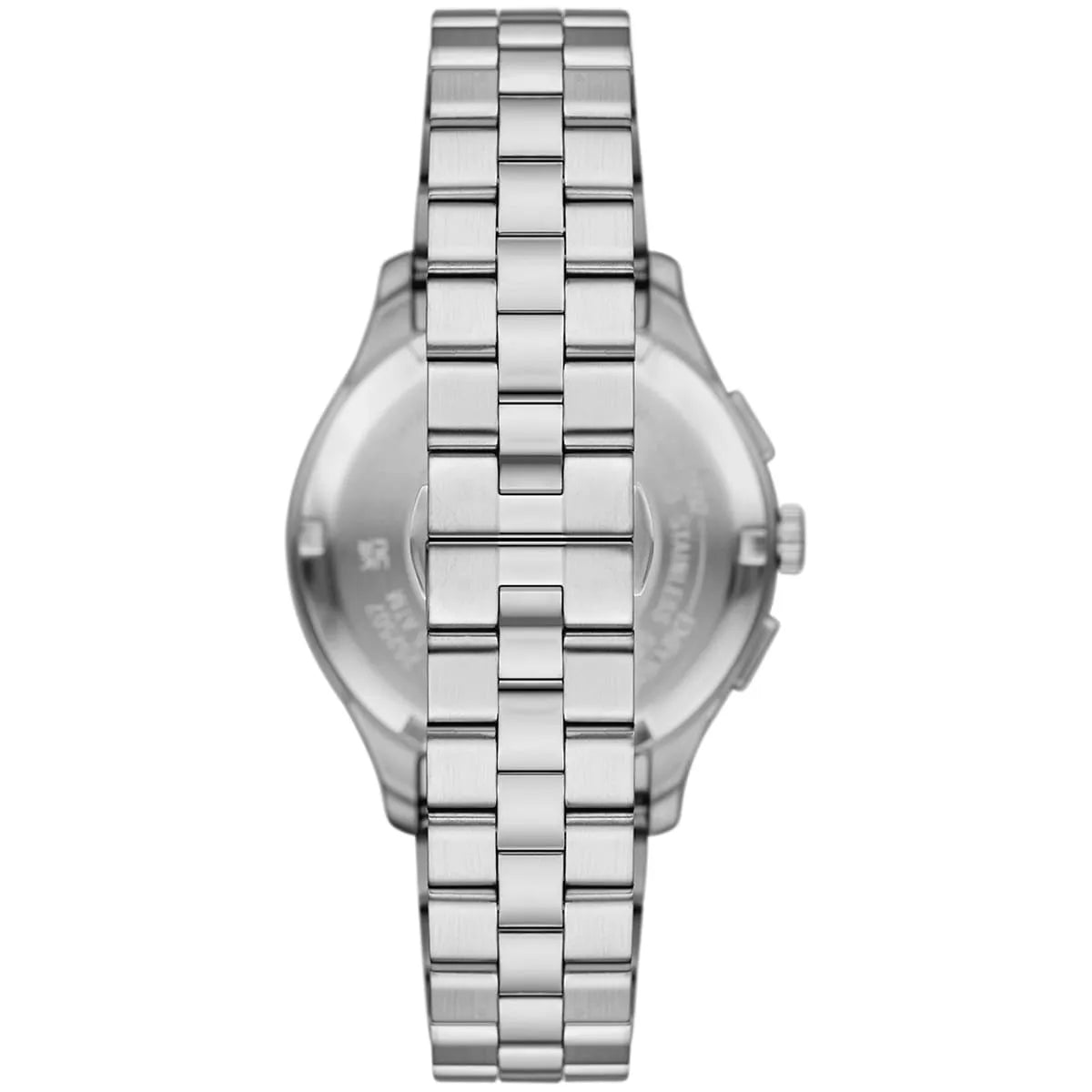 Photo of the silver stainless steel butterfly clasp on the Emporio Armani Dario AR11691