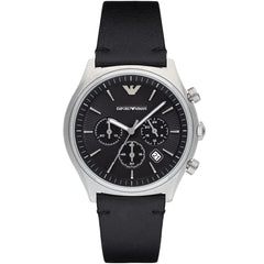 Emporio Armani AR1975 Brown Dial Leather Watch