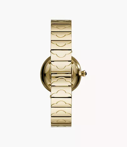 Back case of Emporio Armani AR11198 with engraved eagle logo and serial number