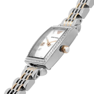 Butterfly deployant clasp with Emporio Armani logo for AR11519 rectangular watch
