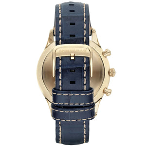 Gold-tone stainless steel buckle clasp with Emporio Armani logo for AR1862
