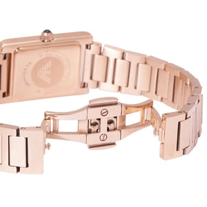 Rose gold butterfly clasp with Emporio Armani logo for AR11641 watch