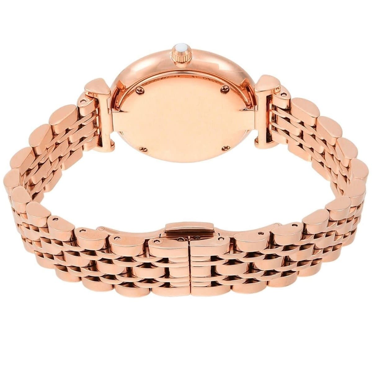 Hidden butterfly deployment clasp with Emporio Armani logo for AR11110