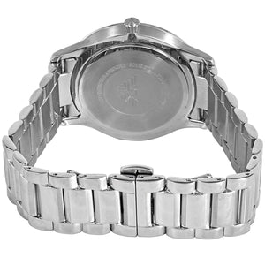 Silver butterfly clasp with Emporio Armani logo for AR11227 Giovanni watch