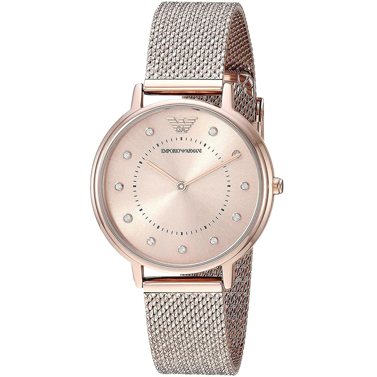 Angled shot of AR11129 showing the golden glow of the sunray dial