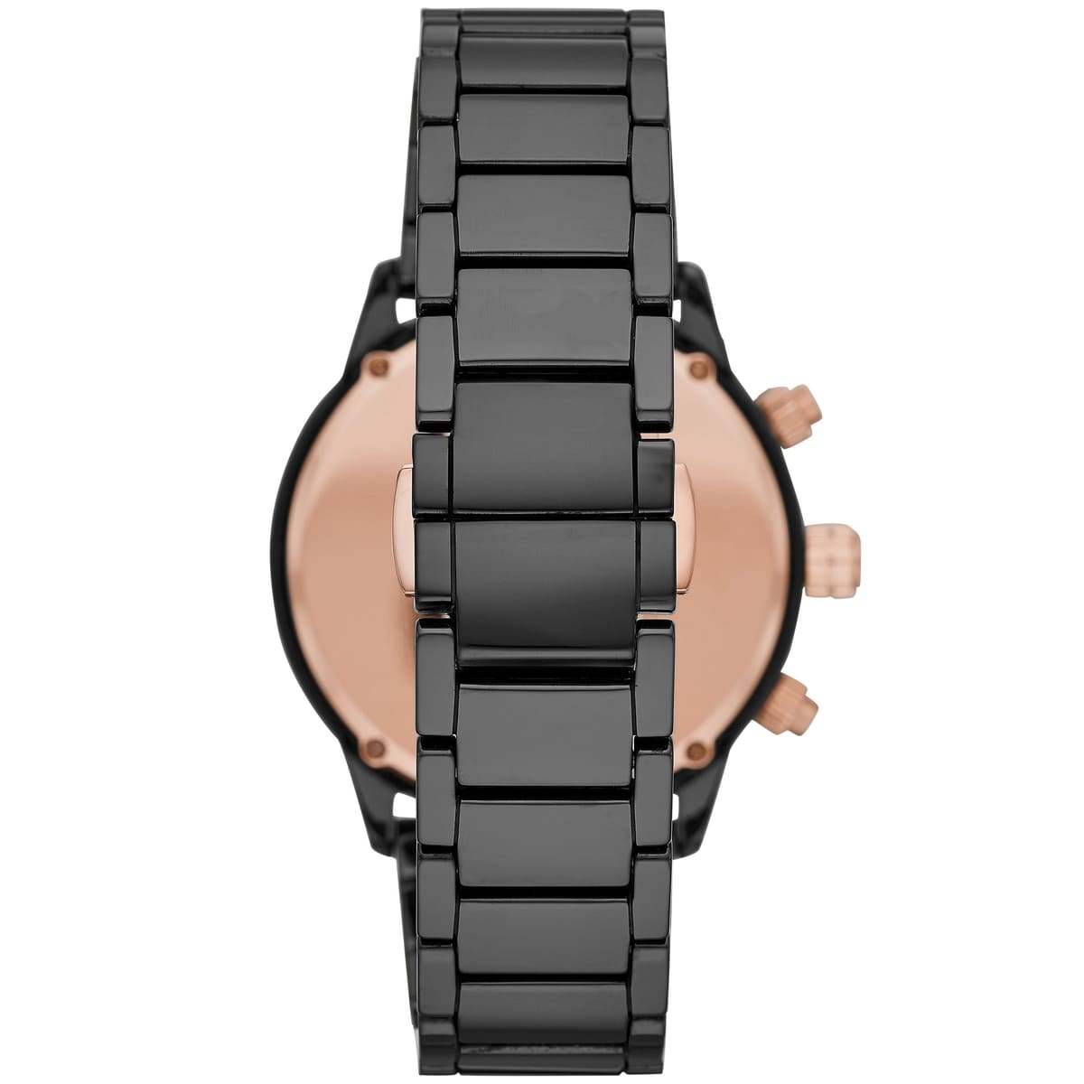 Black butterfly clasp with Emporio Armani logo for AR70002 Ceramic watch