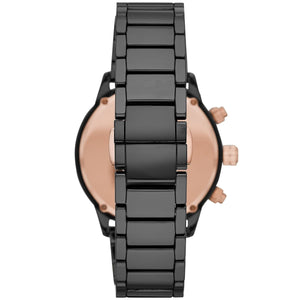 Black butterfly clasp with Emporio Armani logo for AR70002 Ceramic watch
