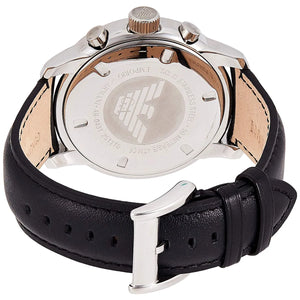 Silver buckle clasp with Emporio Armani logo for AR0431 Maximus watch
