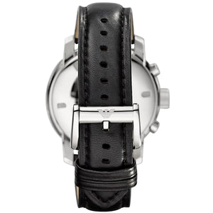 Back case of Emporio Armani AR0431 with engraved eagle logo and serial number