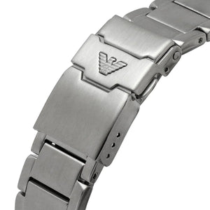 Stainless steel folding clasp with Armani eagle logo for AR60061 automatic watch