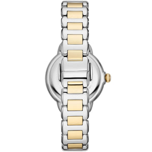 Back case of Emporio Armani AR11524 with engraved eagle logo and serial number